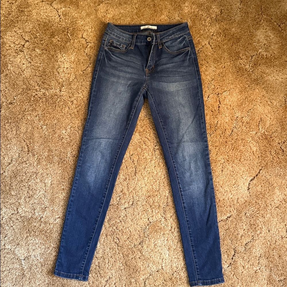 Kancan Skinny Size 25 Dark Blue Denim Jeans